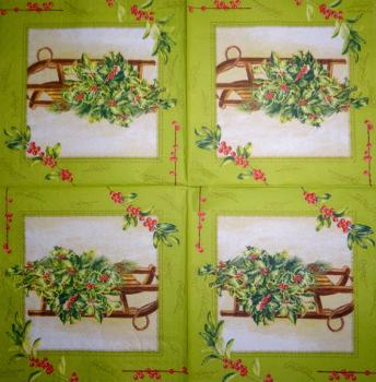 124 Christmas Flowers - 3-ply - Ihr